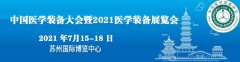 展会标题图片：中国医学装备大会暨2021医学装备展览会